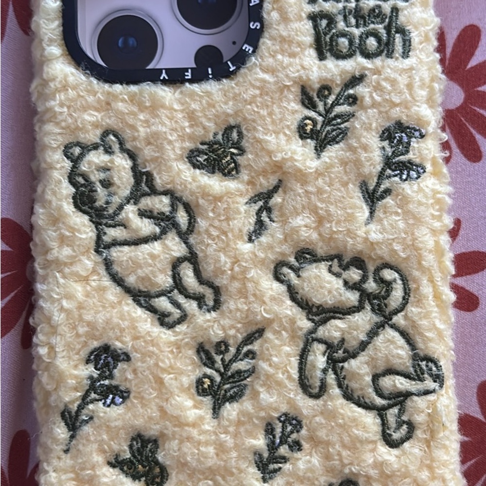 Casetify Yellow Bear Pattern Phone Case